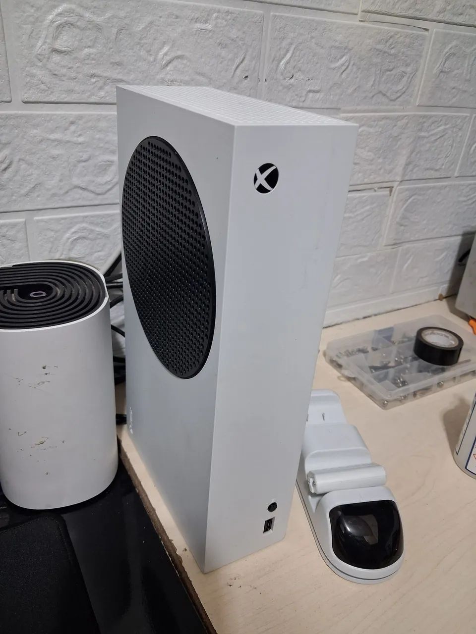 Xbox series s com caixa