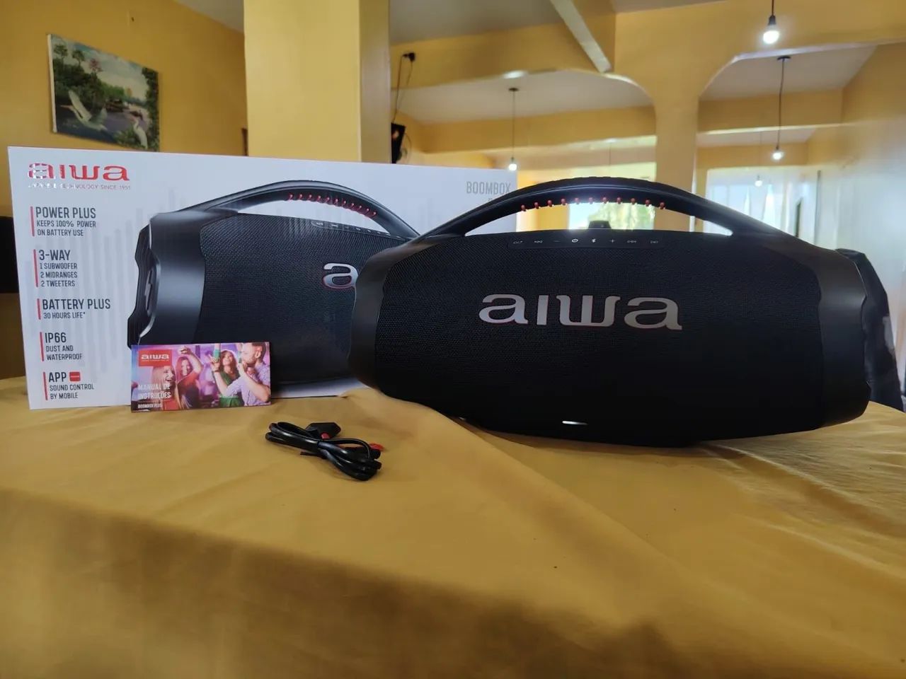 Boombox plus aiwa