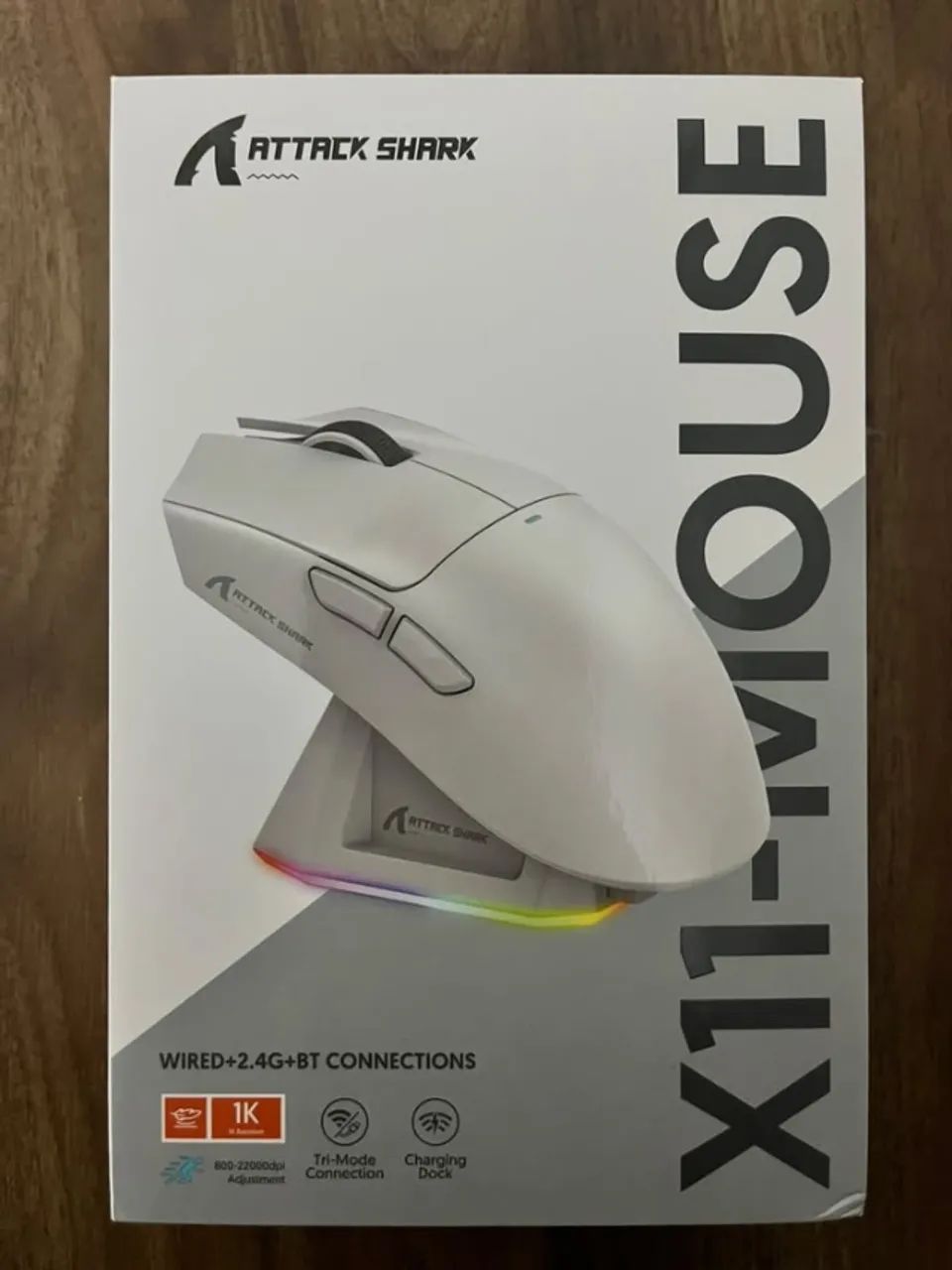Mouse Gamer Wireless Attack Shark X11 - Foto 4