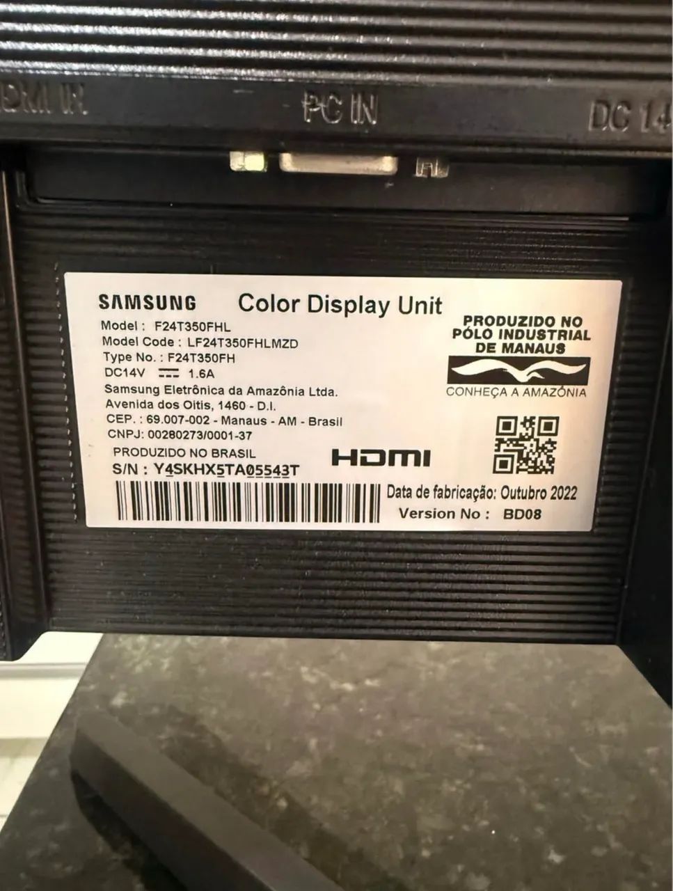 Monitor Samsung 24? Full HD IPS 75Hz - Foto 3