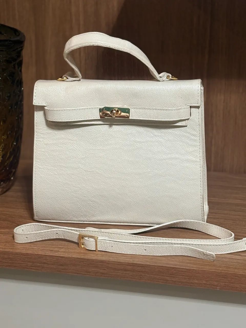 Bolsa 100% couro modelo Hermés - Foto 2