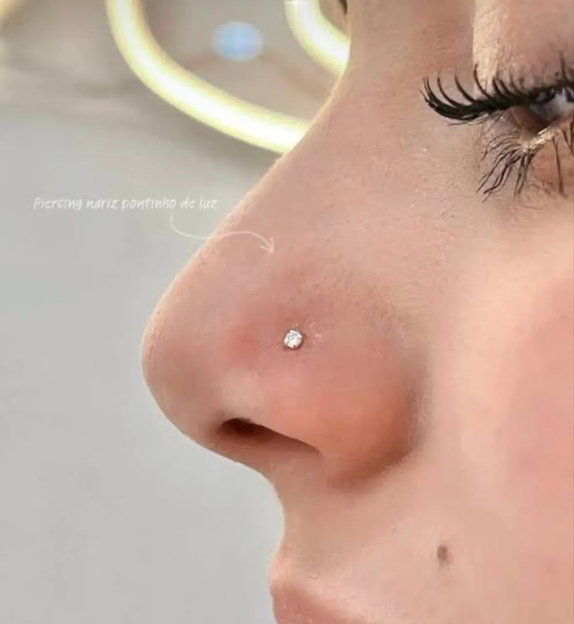 Perfuração de nariz  - Foto 3