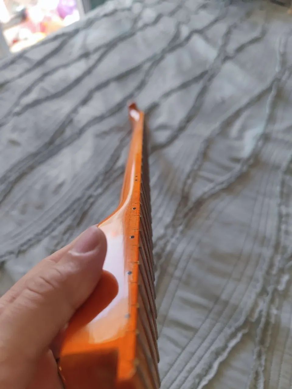 Braço de guitarra em maple destro  - Foto 4