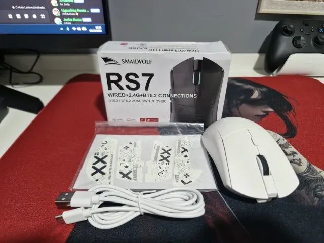 Mouse RS7 Smailwolf - Novo - Foto 2