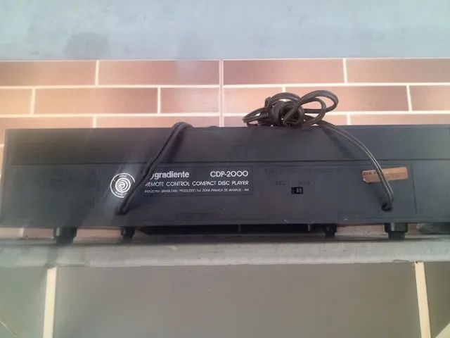 cd player gradiente cdp 2000 - Foto 5