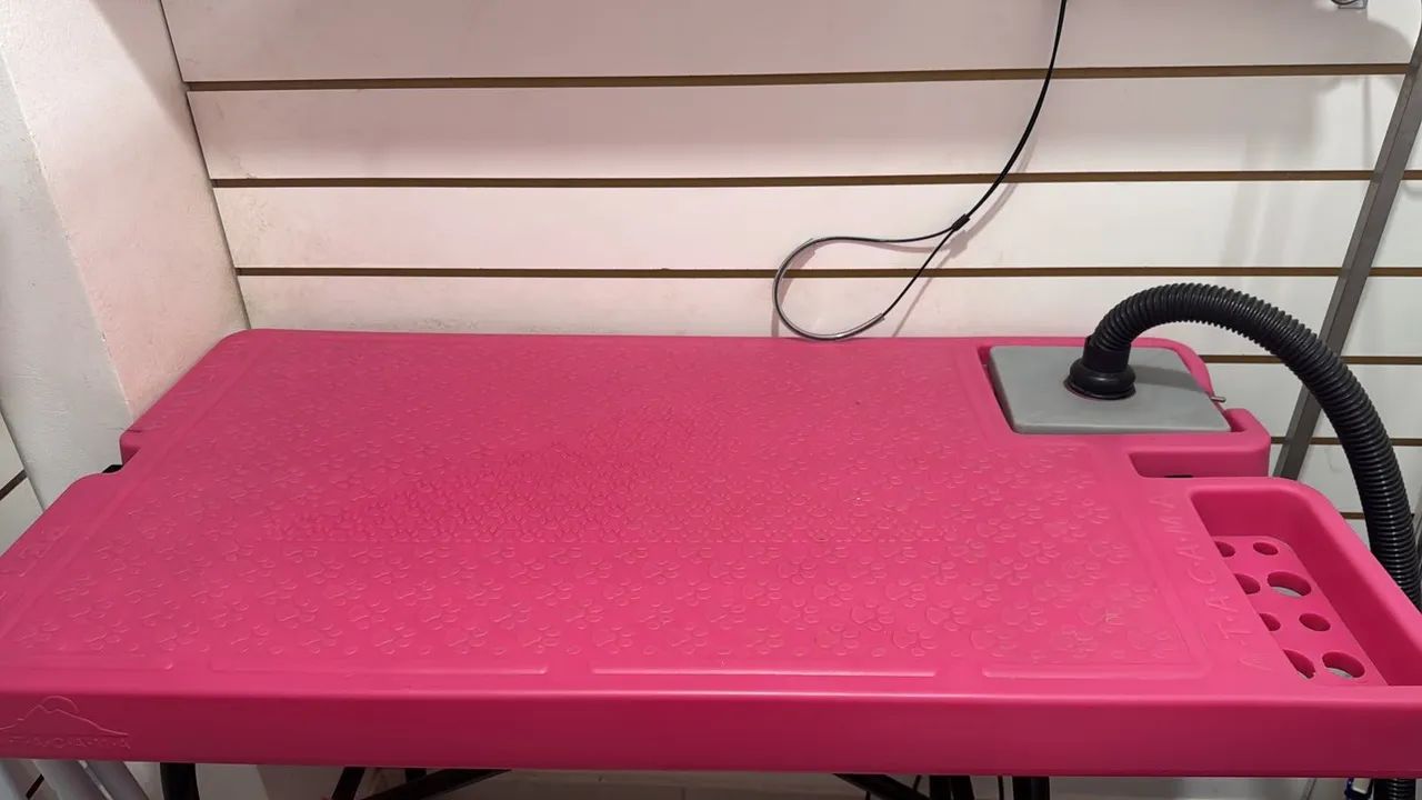 Mesa de tosa com soprador 