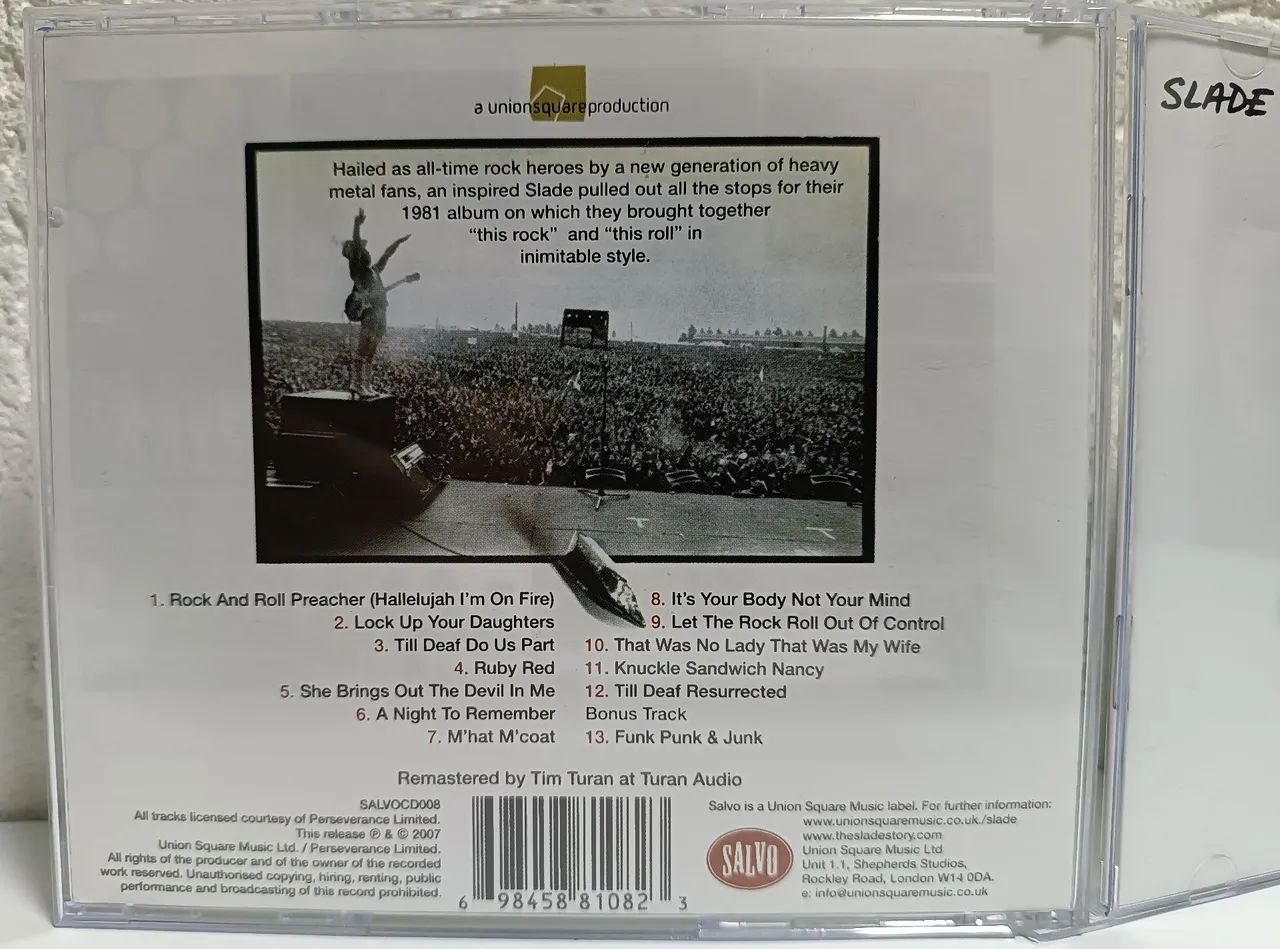 Slade Till deaf do us participar cd - Foto 2