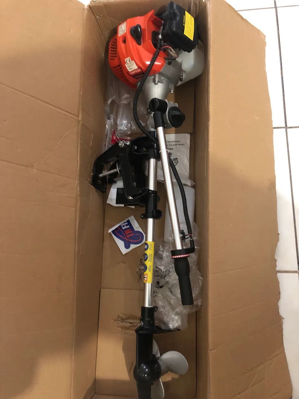 Motor de Popa 2.5hp (P/ Caiaques e Barcos) - Foto 3