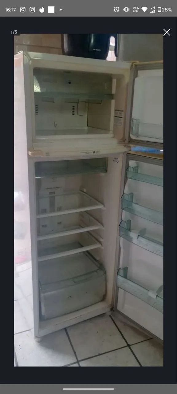 Vendo Geladeira Brastemp com defeito  - Foto 3