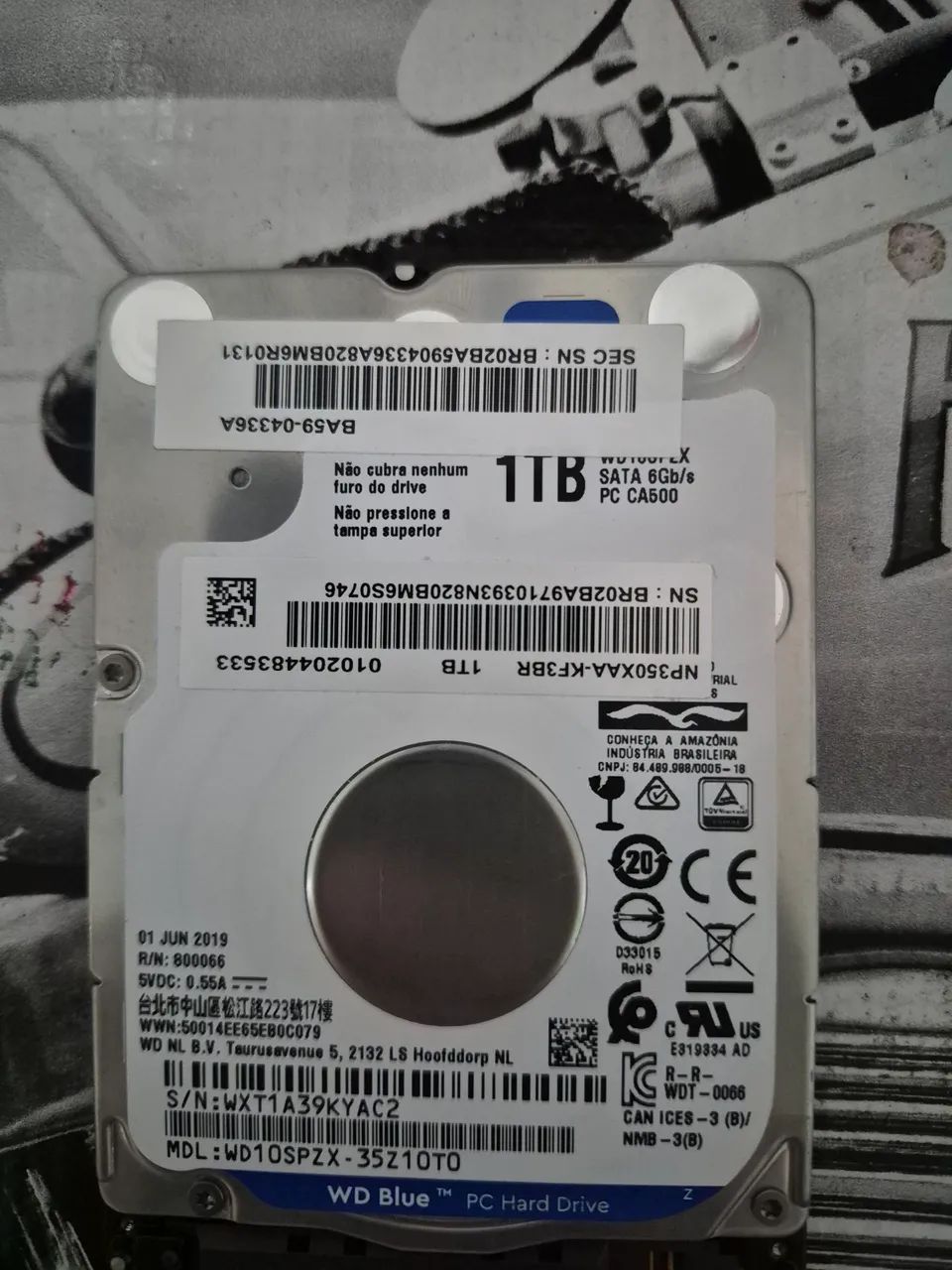 Hd Wester Digital blue 1Tb