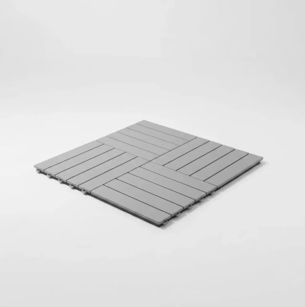 08 Peças Deck Modular Encaixe Rápido 30x30 