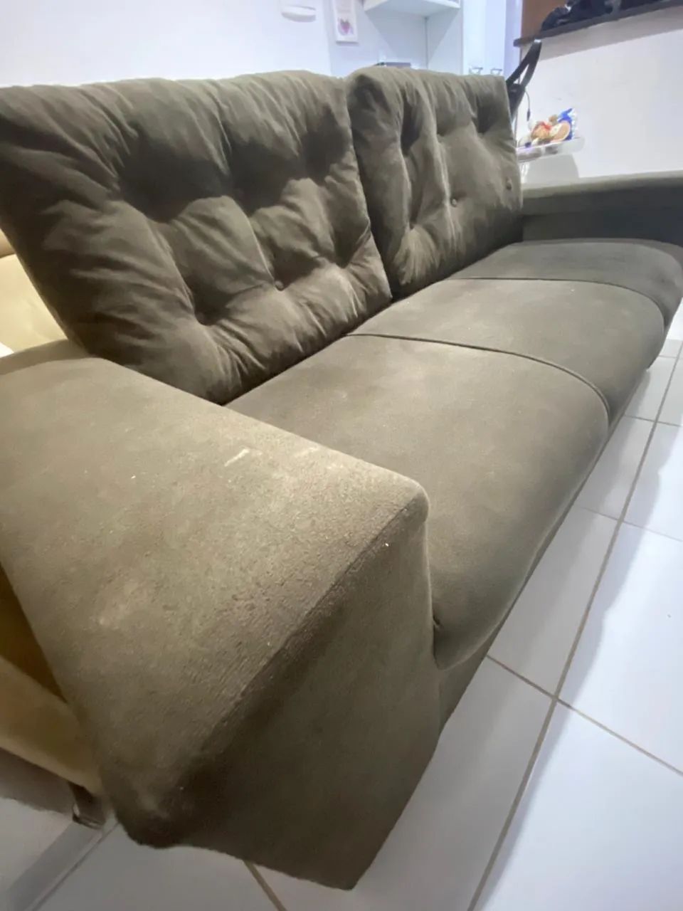 Sofá 3 lugares conservado - Foto 2