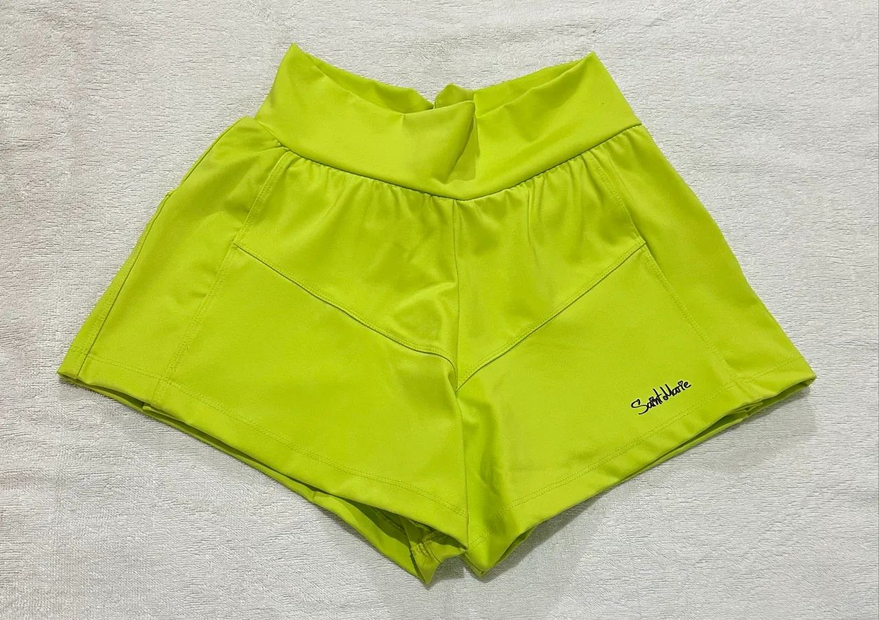 Short Run Verde Lima Tamanho: P