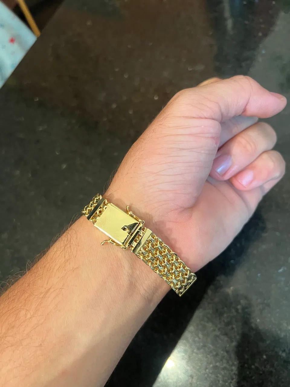 Vende se pulseira com chapas  - Foto 3