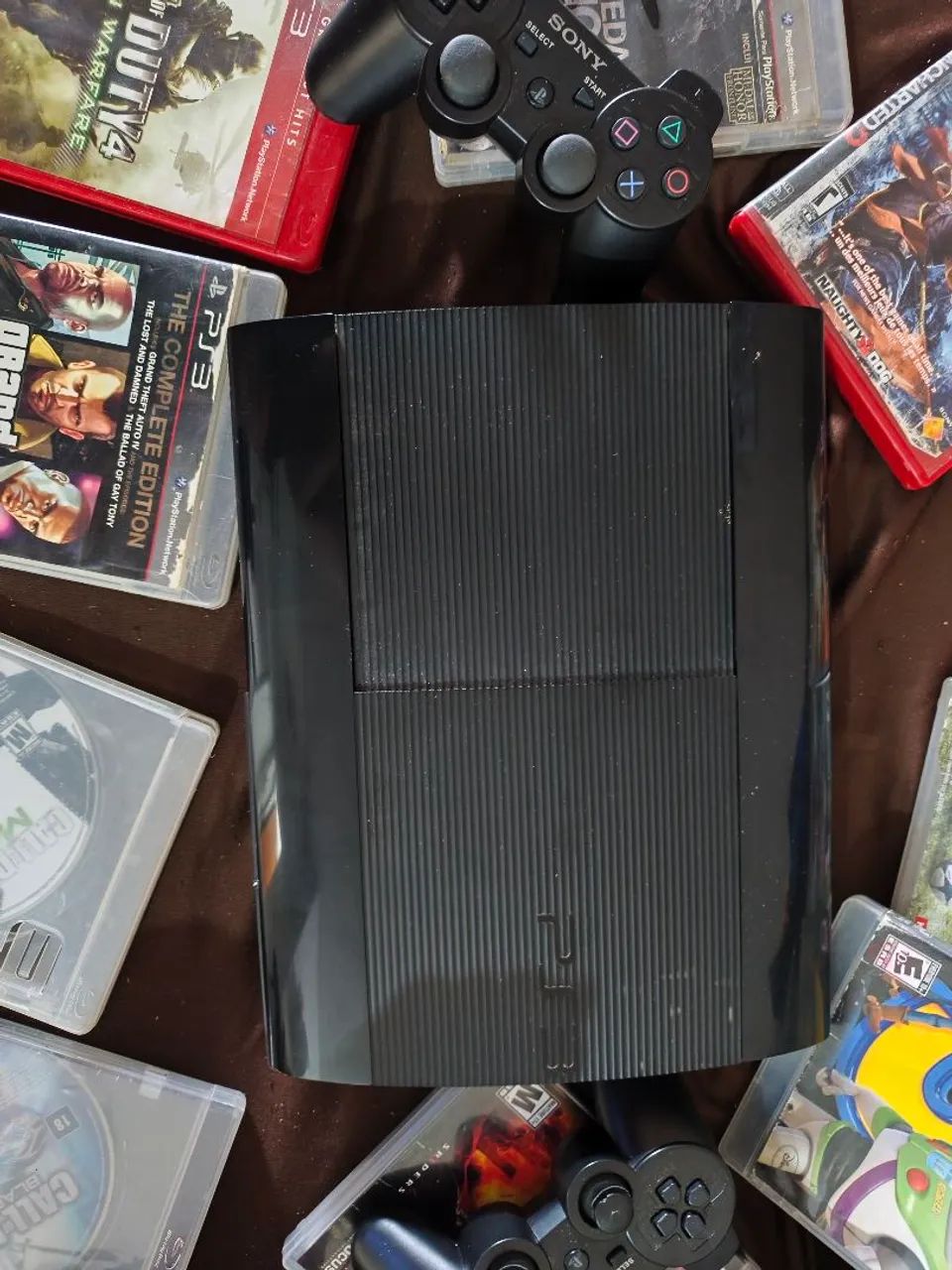 PS3 com 11 jogos - Foto 3