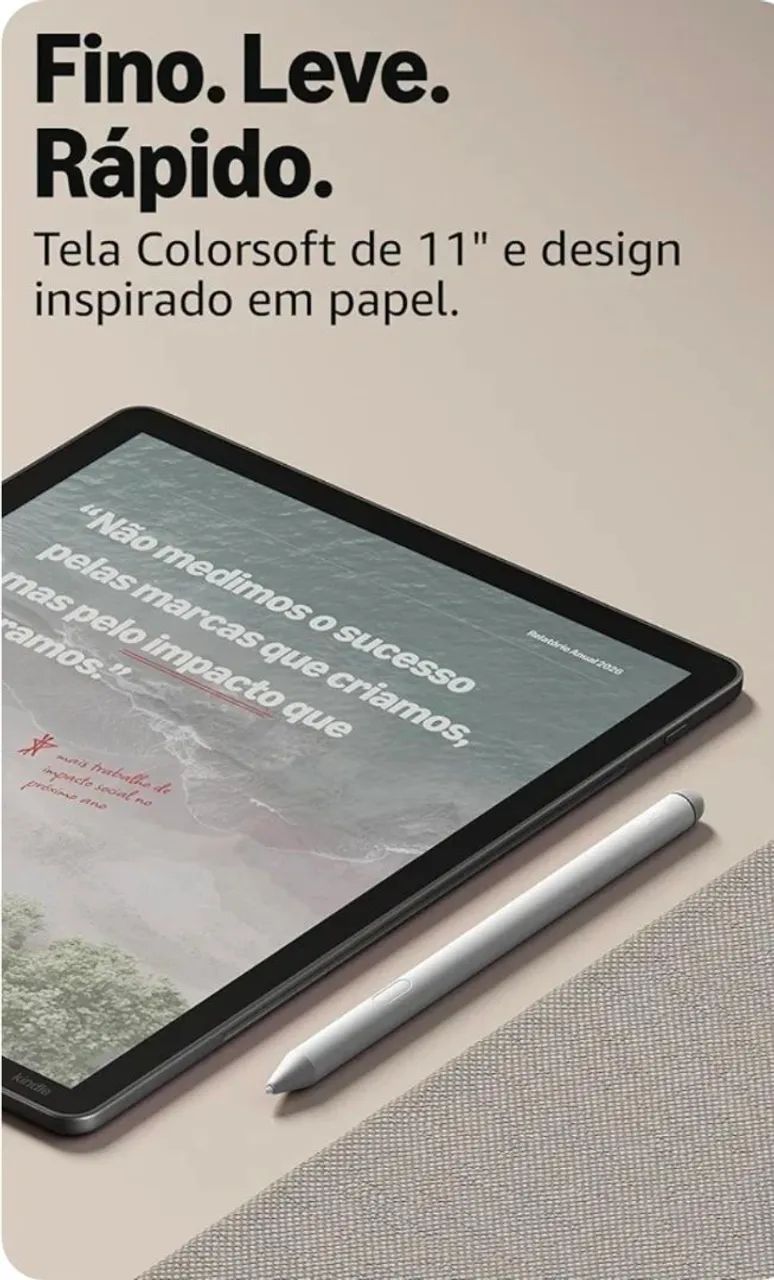 Kindle Scribe Colorsoft Excelente - Foto 5