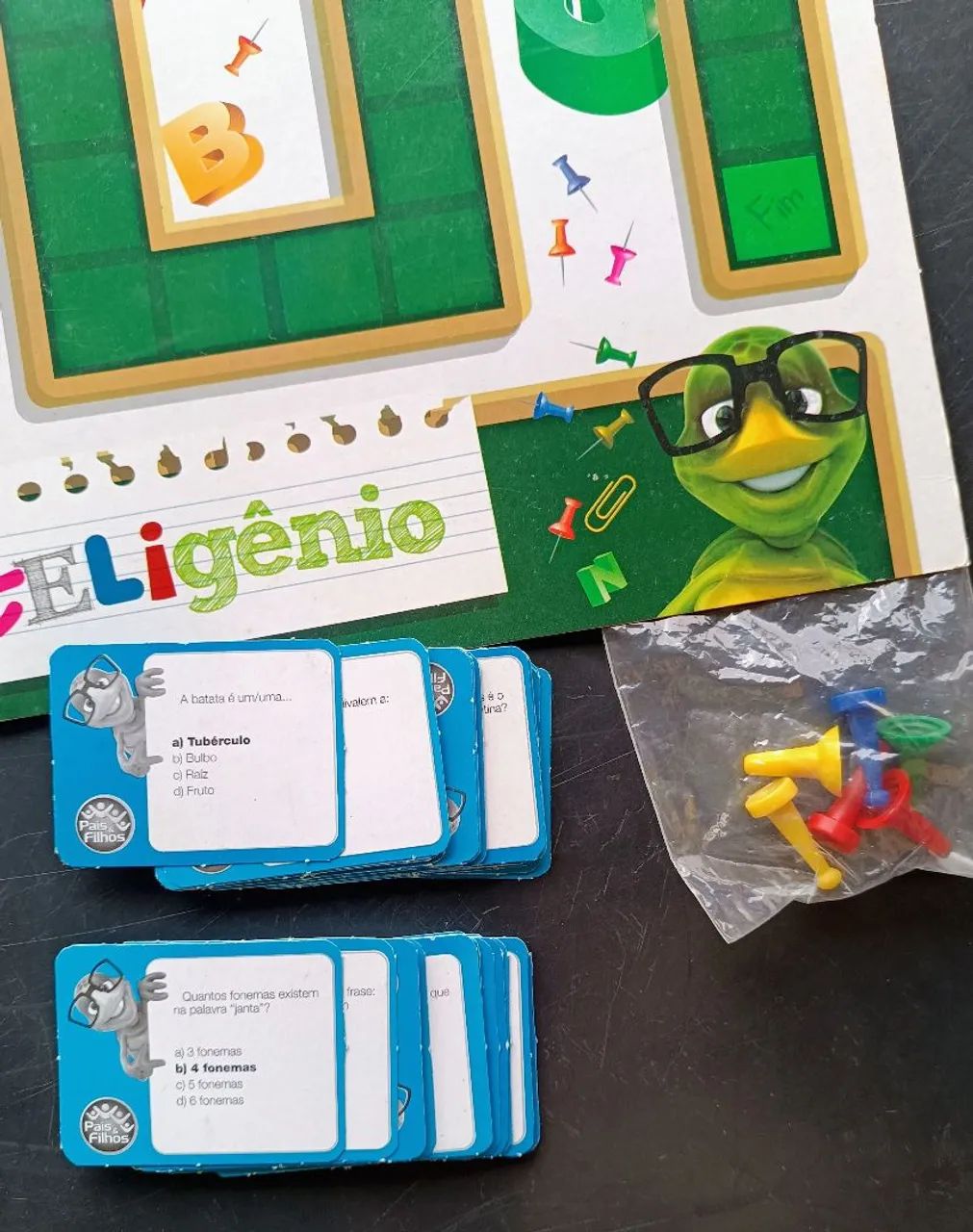 Jogo "INTELIGÊNIO" Pais e Filhos  - Foto 4