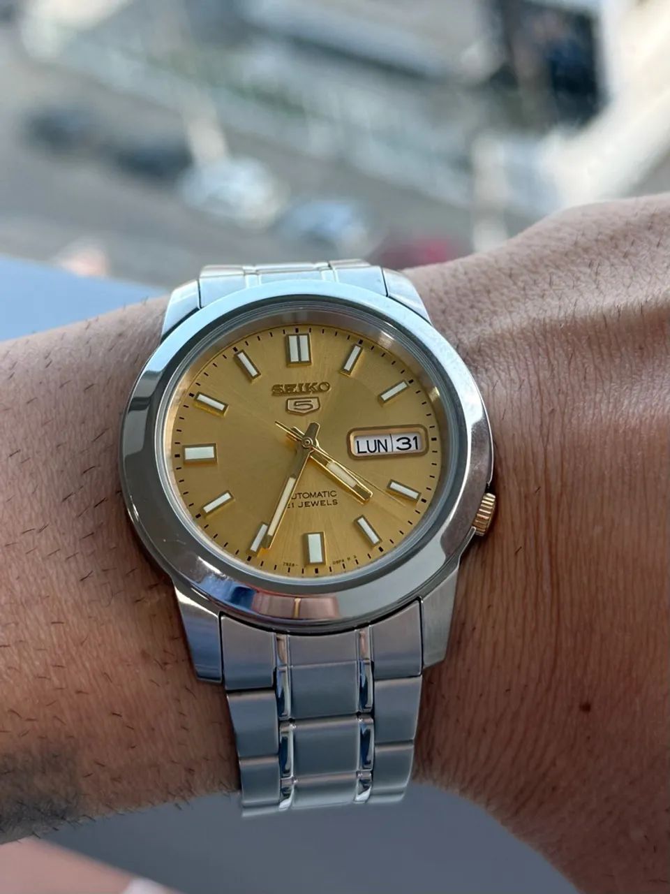 Seiko 5 Automatic, modelo masculino clássico - Foto 3