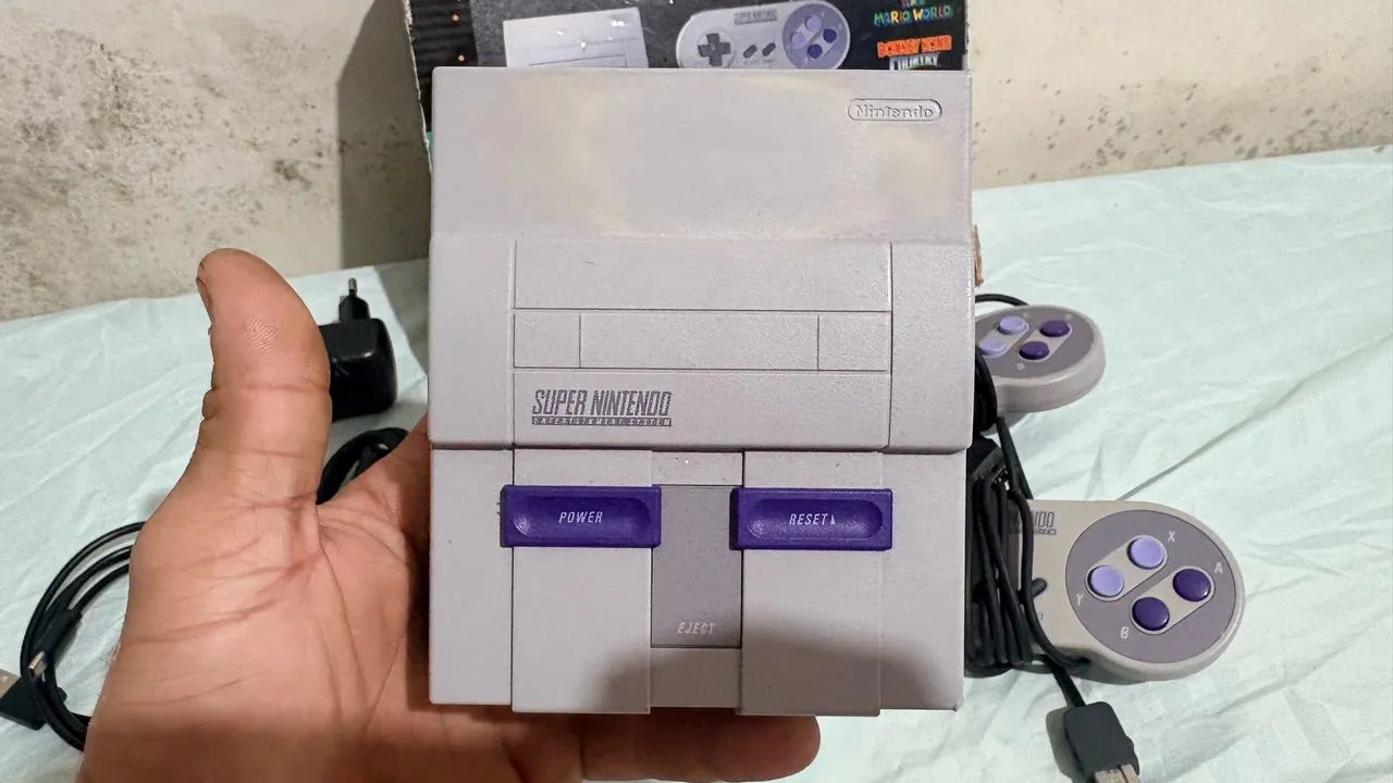 Snes Classic mini Nintendo original  - Foto 2