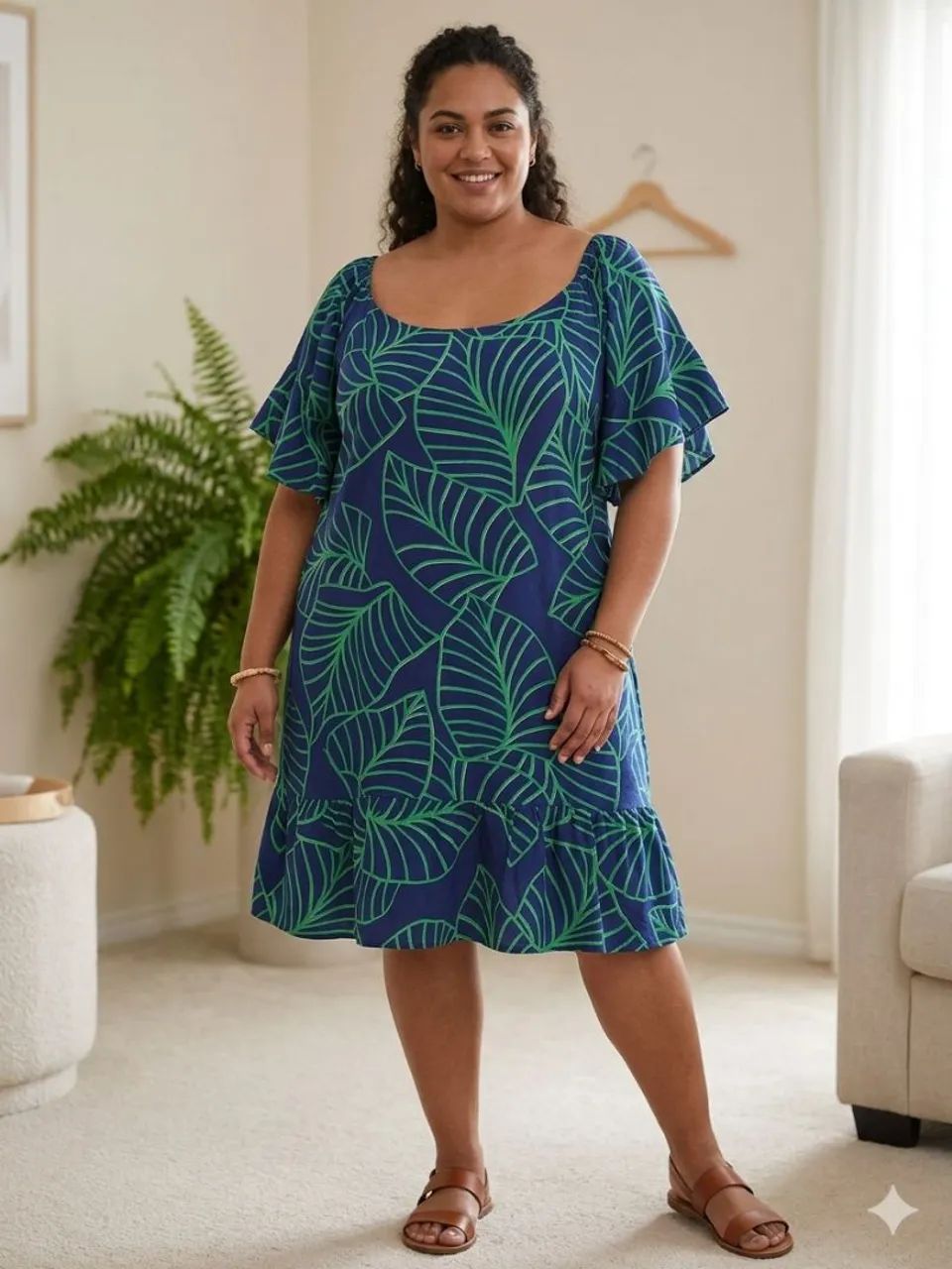 PORTUGA'S VESTIDO VISCOSE PLUS 