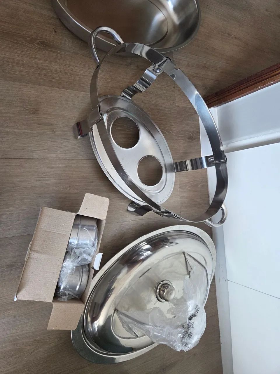 Rechaud Oval Inox 5,5 L - Hercules - Foto 3