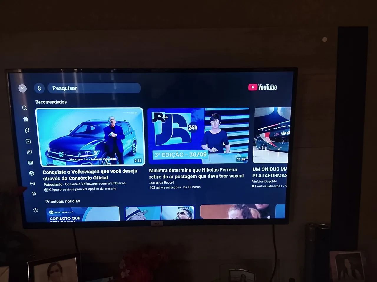 Smart tv TCL. 43 P