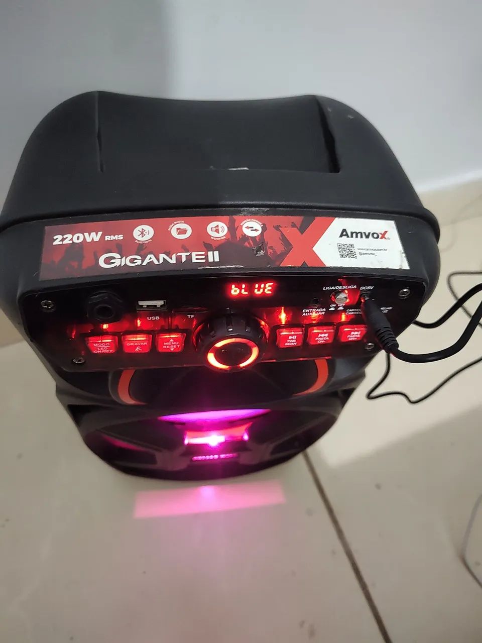 Caixa de som anvox bluetooth  - Foto 2
