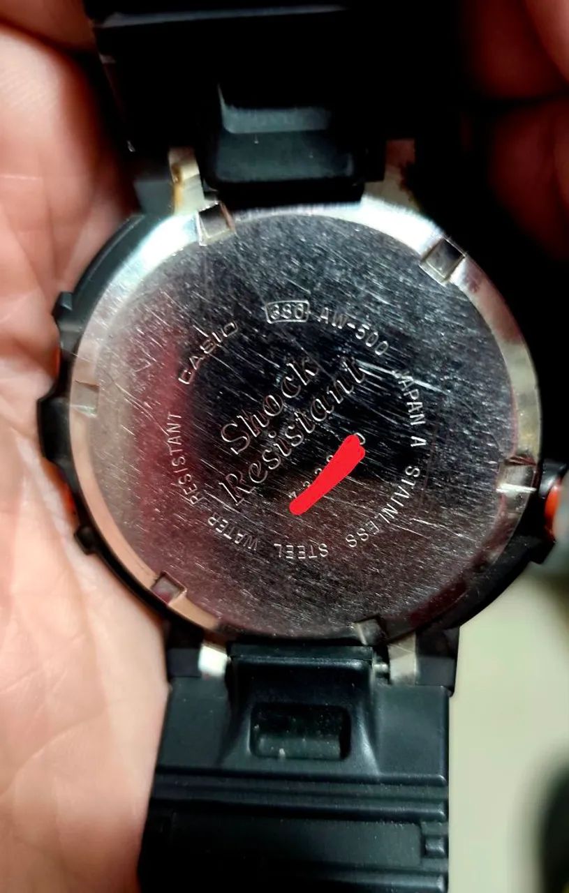 Relógio Casio G-Shock AW-500G-1E 1993 Rarissimo - Foto 2