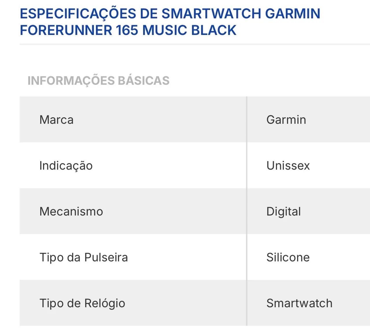 Relógio Garmin Forerunner 165 Music - Foto 3