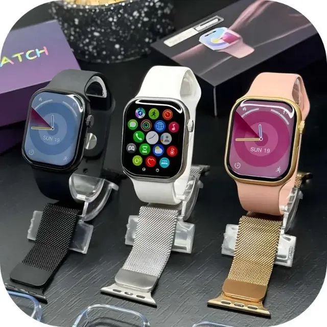 Smartwatch Microwear W29S Série 9 Tela 2.0 Bluetooth GPS NFC Frete Grátis em todo df