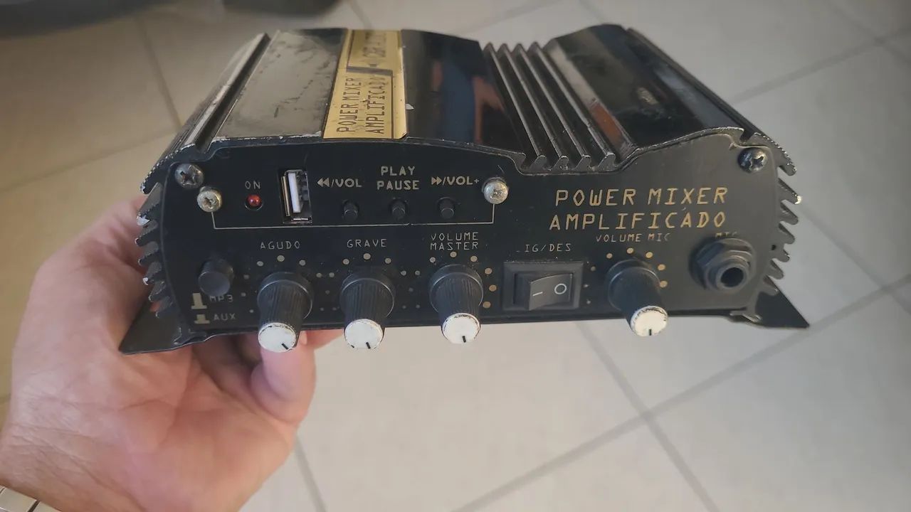 Mixer Amplificado Power Mixer $200,00 - Foto 4