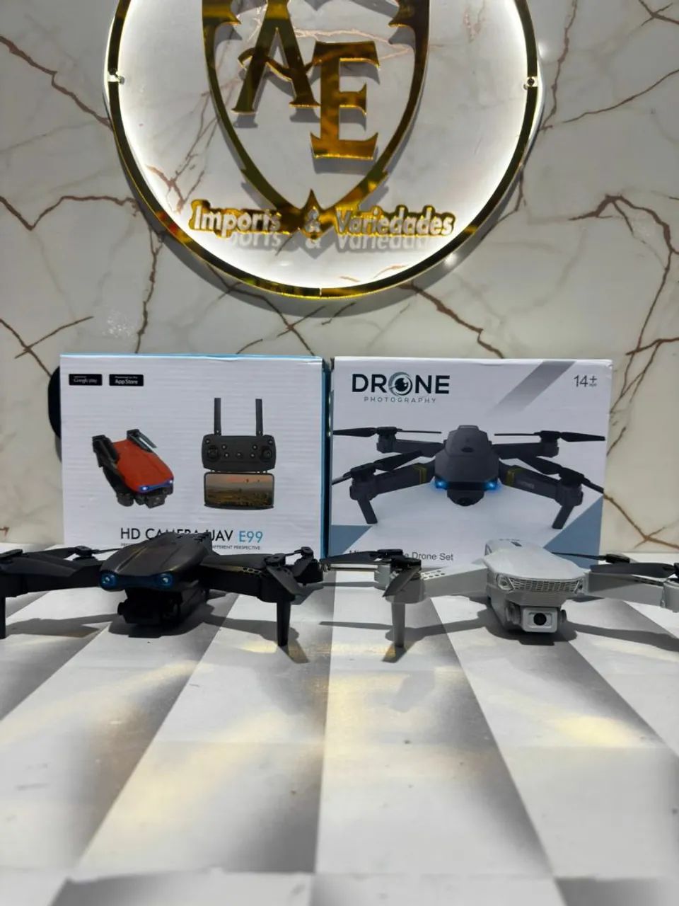 Drone E88 Com Câmera  - Foto 2