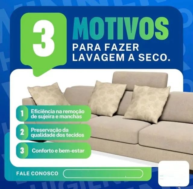 Lavagem a seco - agenda já 
