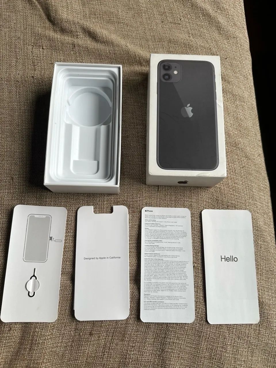 Caixa de iPhone 11 black  - Foto 3