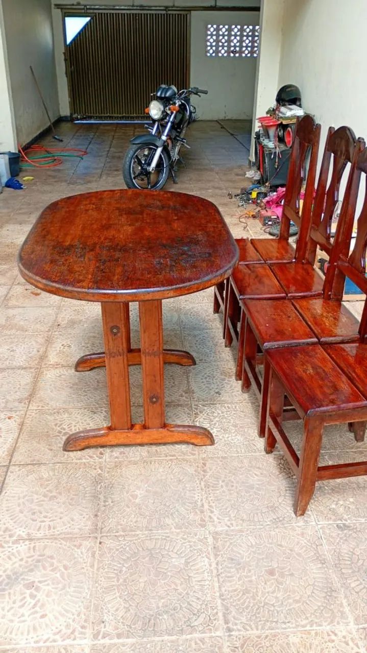 Mesa madeira  - Foto 3