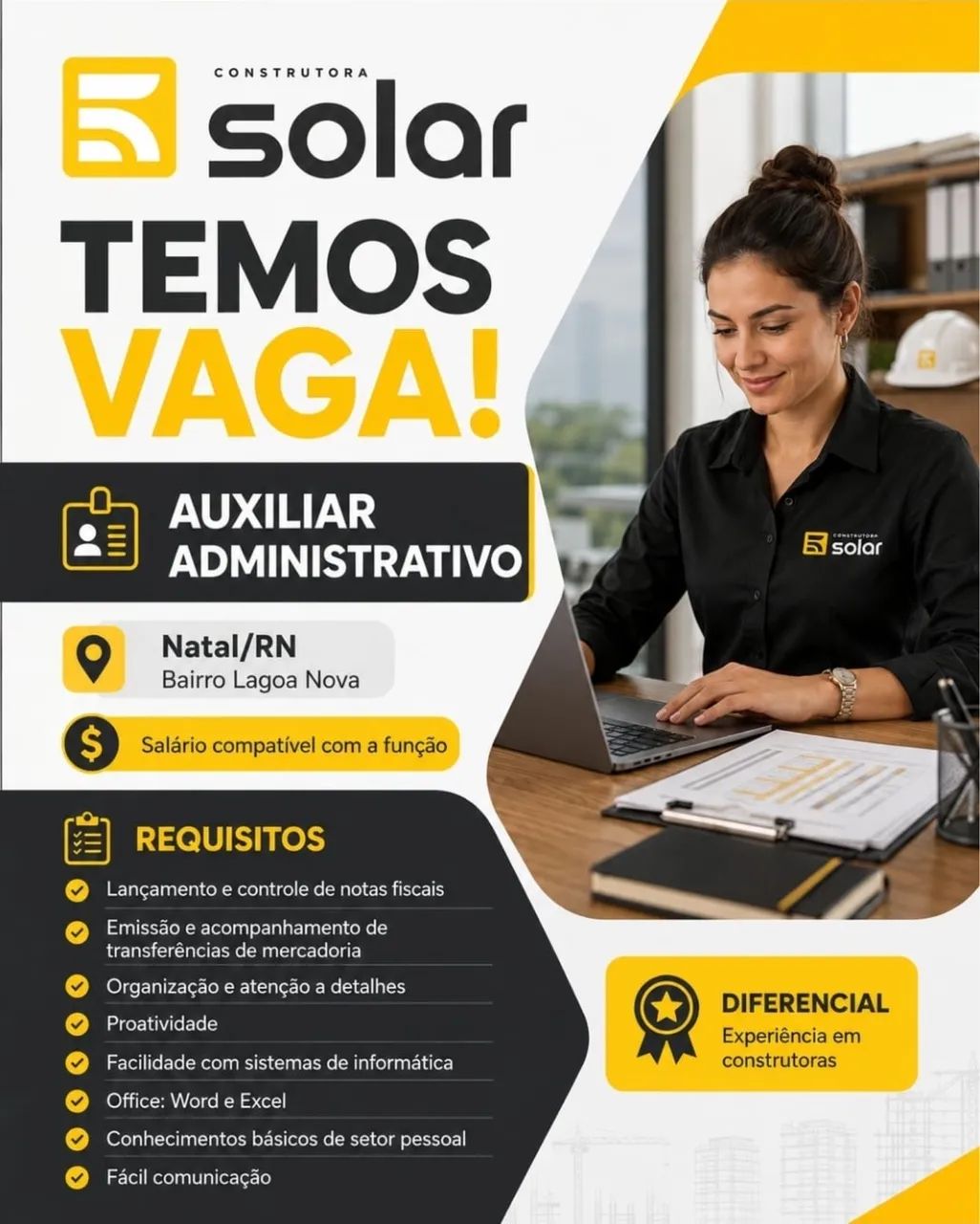 VAGA DE EMPREGO