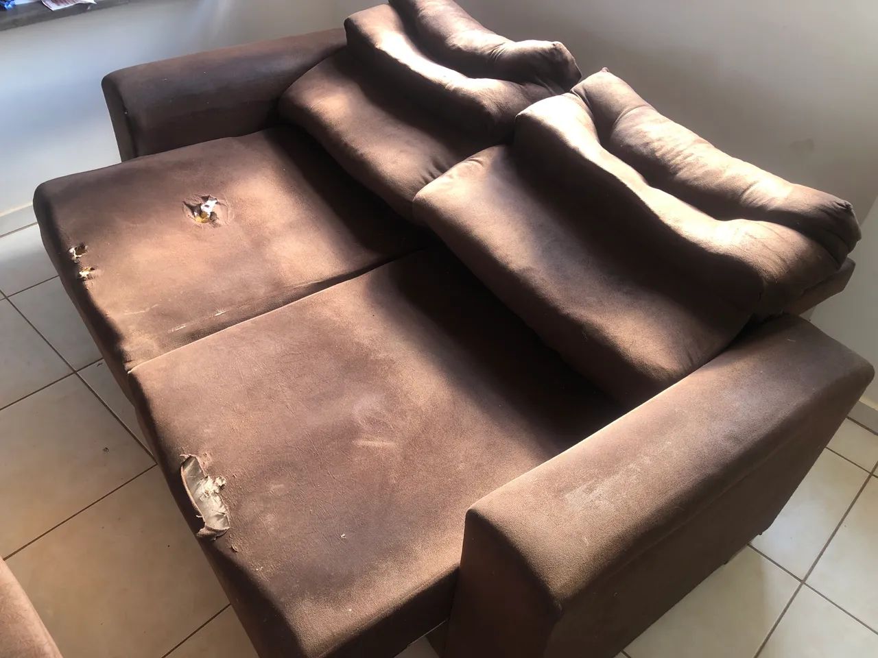 VENDO SOFÁ 450 USADO - Foto 2