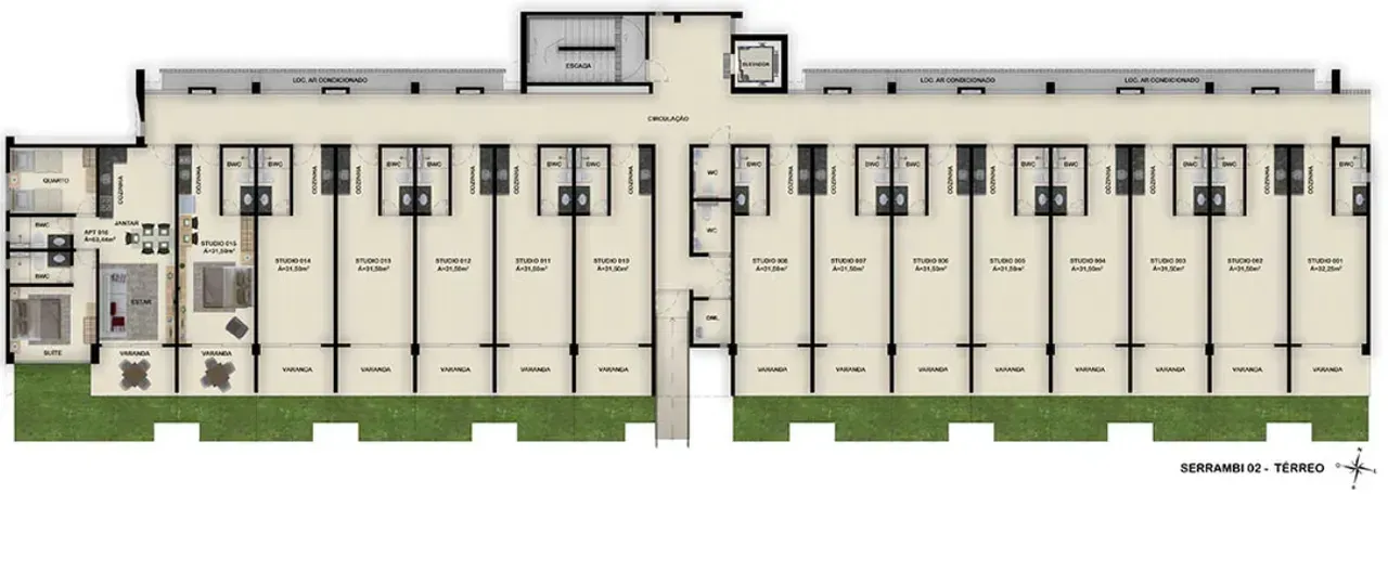 PLANTA 32m²