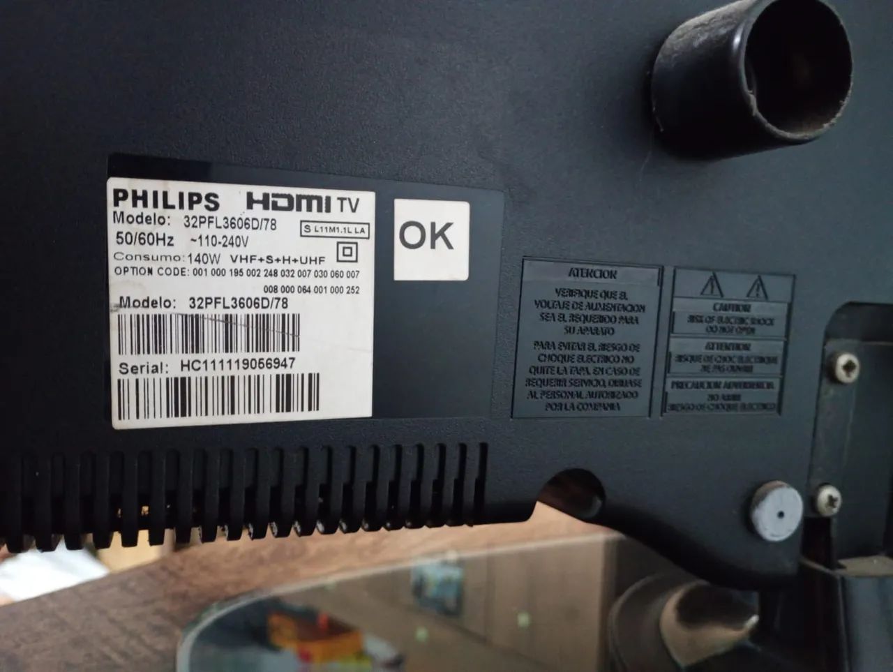 Tv Phillips 32 polegadas LCD