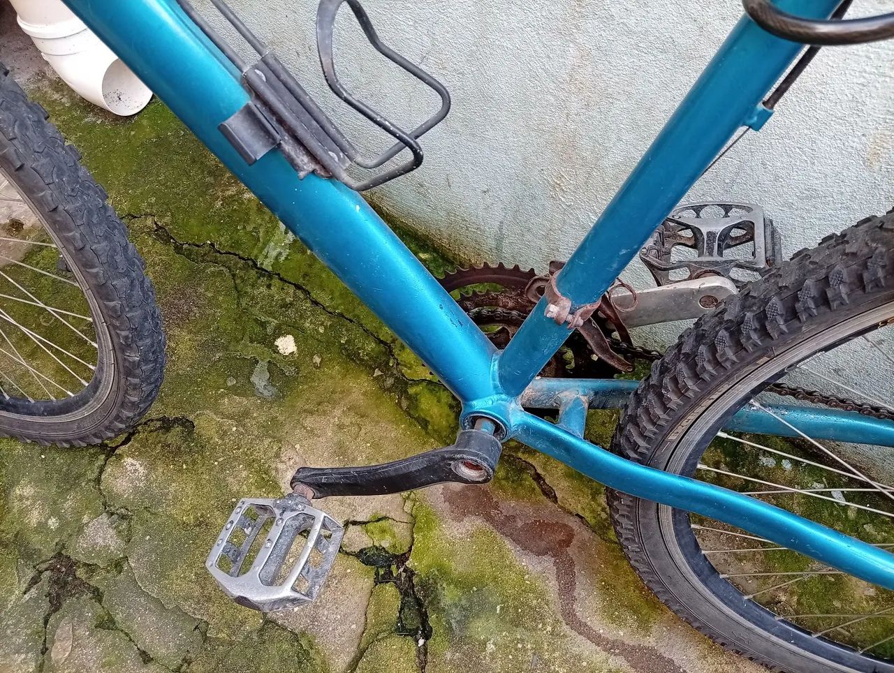 Bicicleta mountain azul - Foto 2