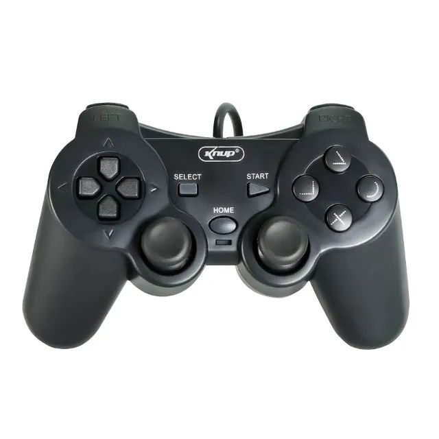Controle Compatível Com Ps2 de fio e vibração - Foto 5