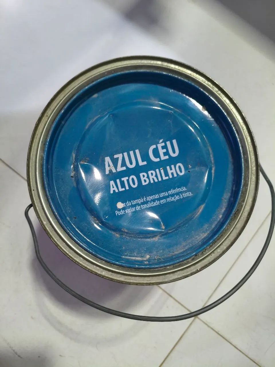 Tinta azul céu  - Foto 2