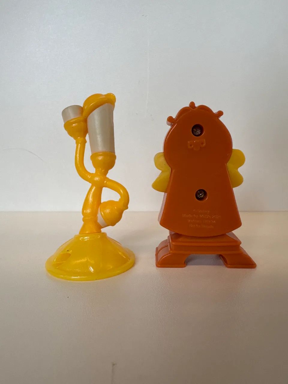 Boneco Miniatura Lumiere e Horlege - A Bela e a Fera Disney - Foto 2