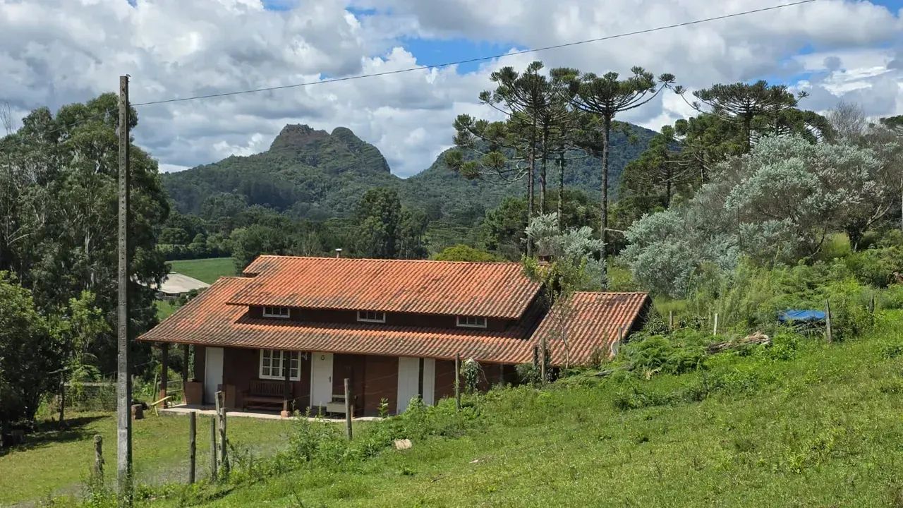 Terreno com casa frente para a SC 370 - Foto 2