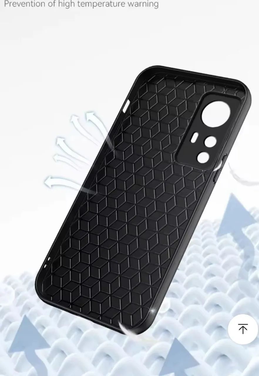 Capa de celular Xiaomi 12 preta - Foto 4