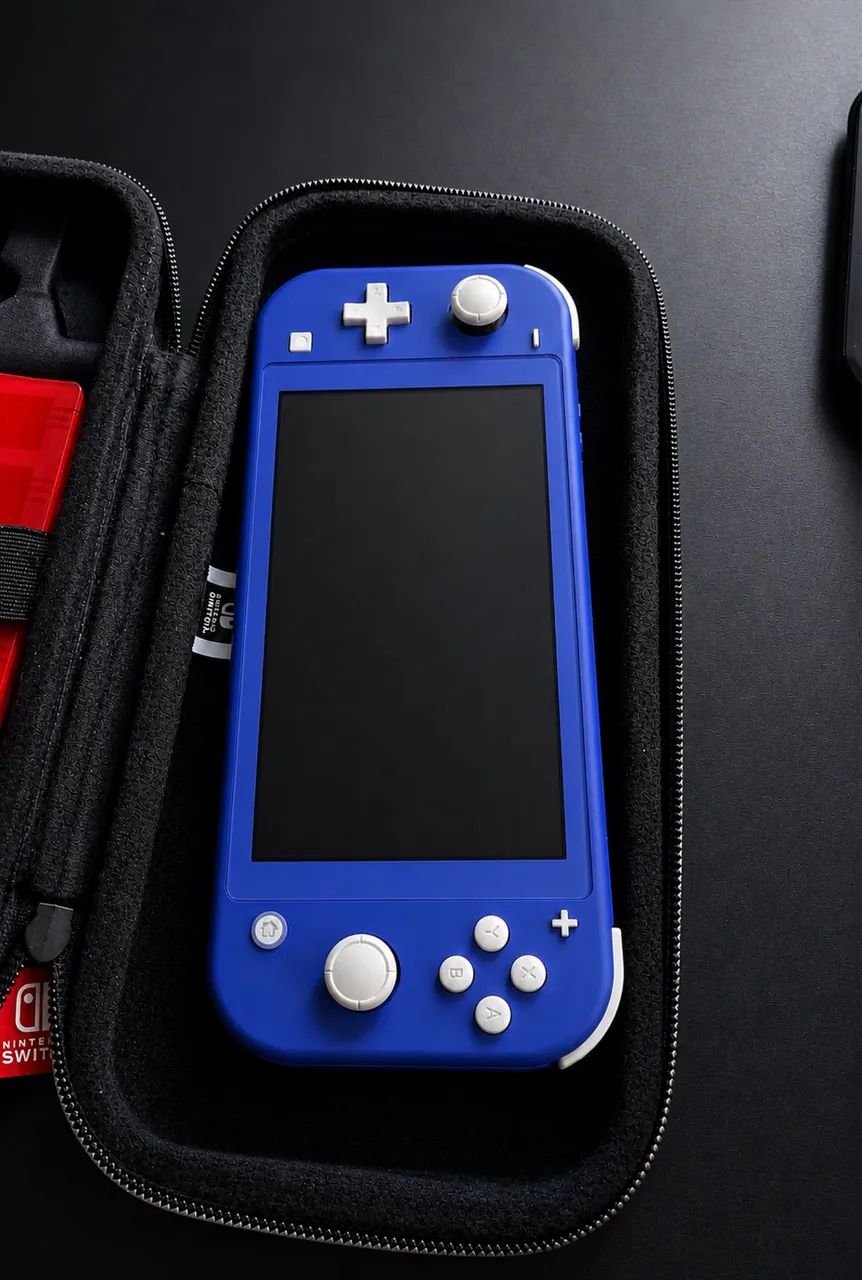 Switch Lite Azul + Sandisk 128GB - Consoles de Vídeo Game