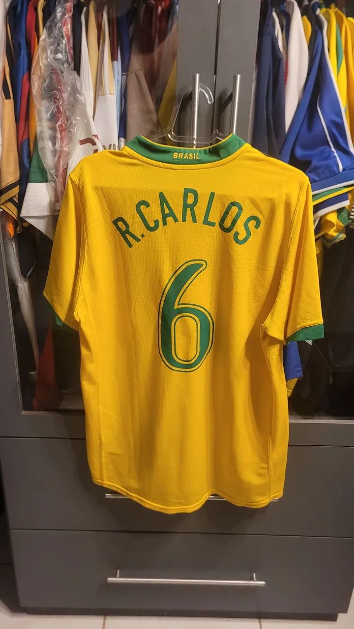 Camisa Brasil 2006 Roberto Carlos - Foto 2