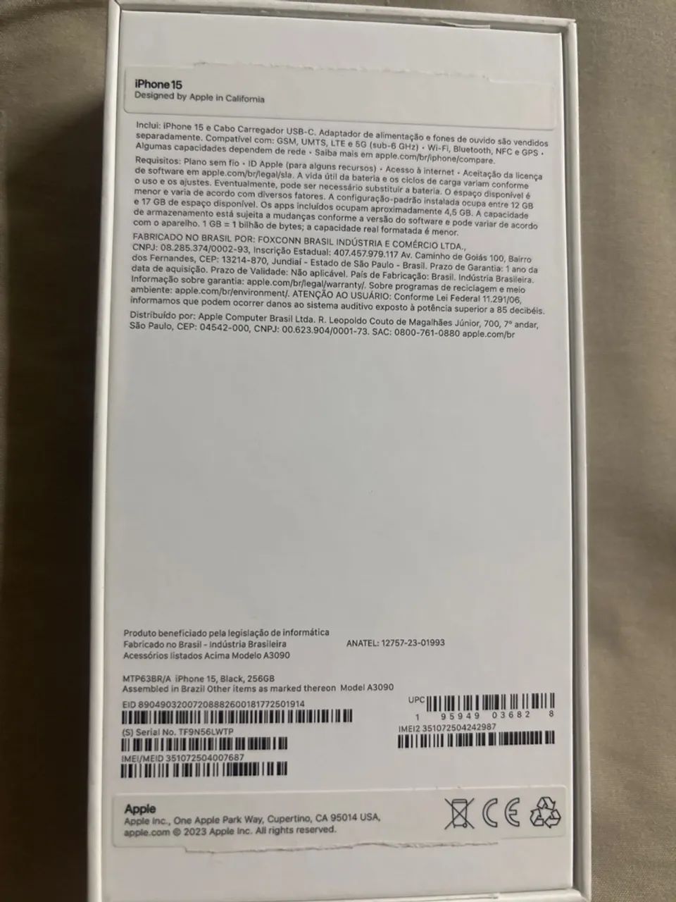 iPhone 15 256gb - Foto 2
