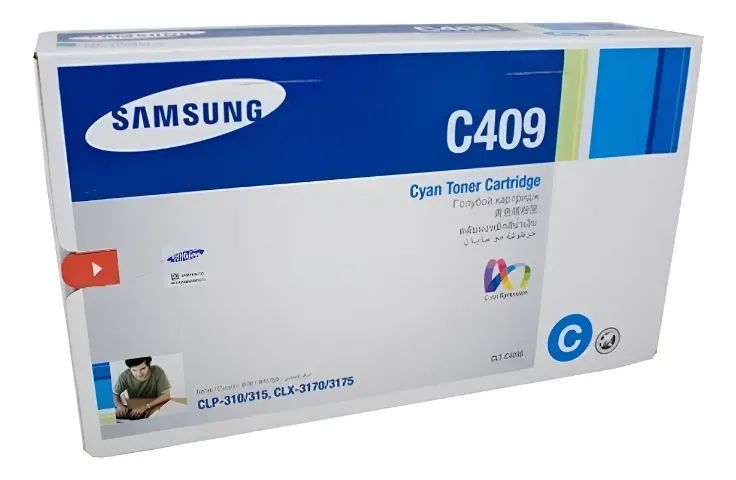 Toner Samsung C409 Cyan Original lacrado - Foto 2