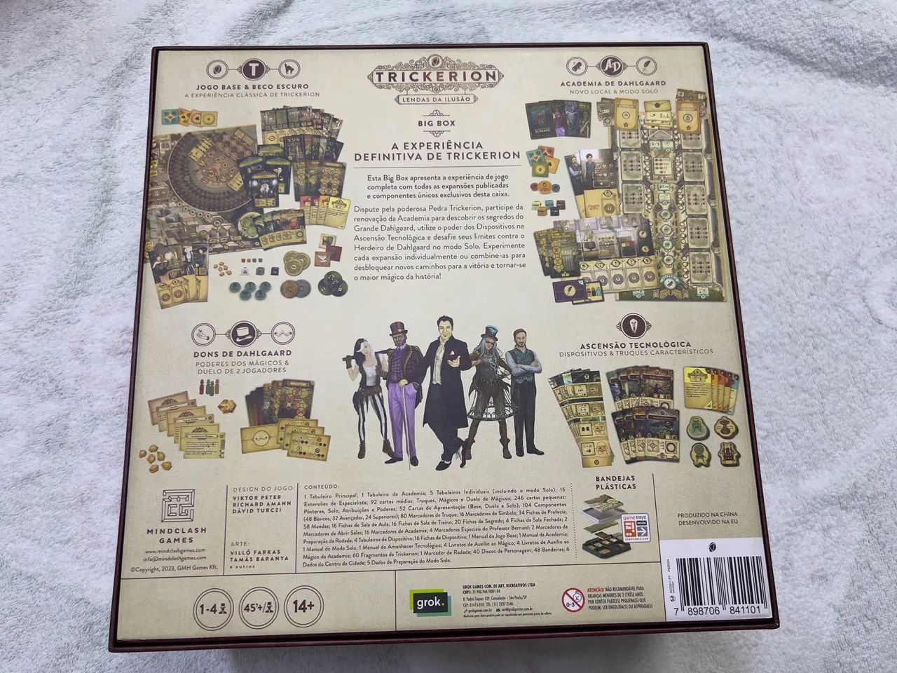 Trickerion: Lendas da Ilusão Big Box - jogo tabuleiro - Foto 3